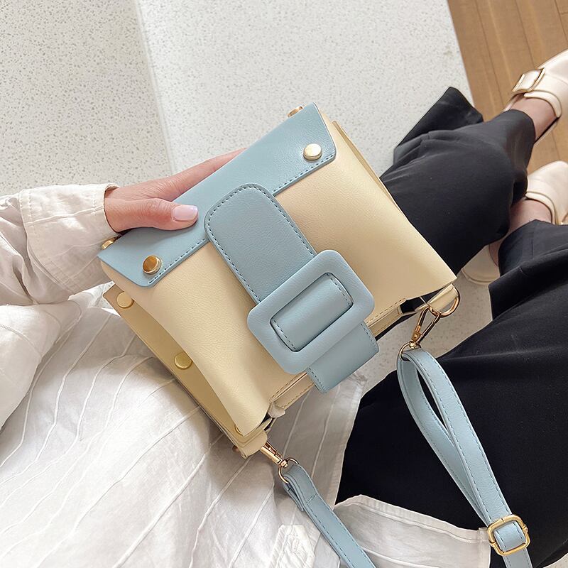 フェアリースモールバッグ2020人気の新しいネットレッドヒットカラーショルダーメッセンジャーバッグ夏のファッションワイルドバケットバッグタイド Tiancai_Wing_Bag6117545