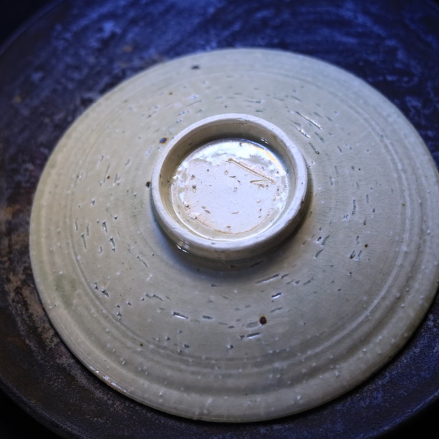 AS 岡晋吾　唐草紋6.5寸皿