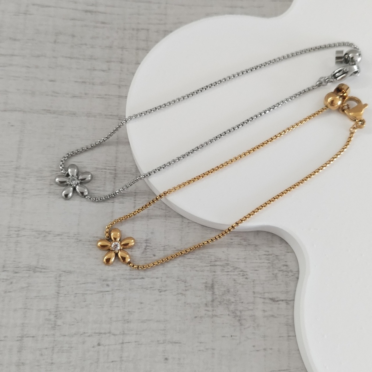 Flower Adjustable Bracelet