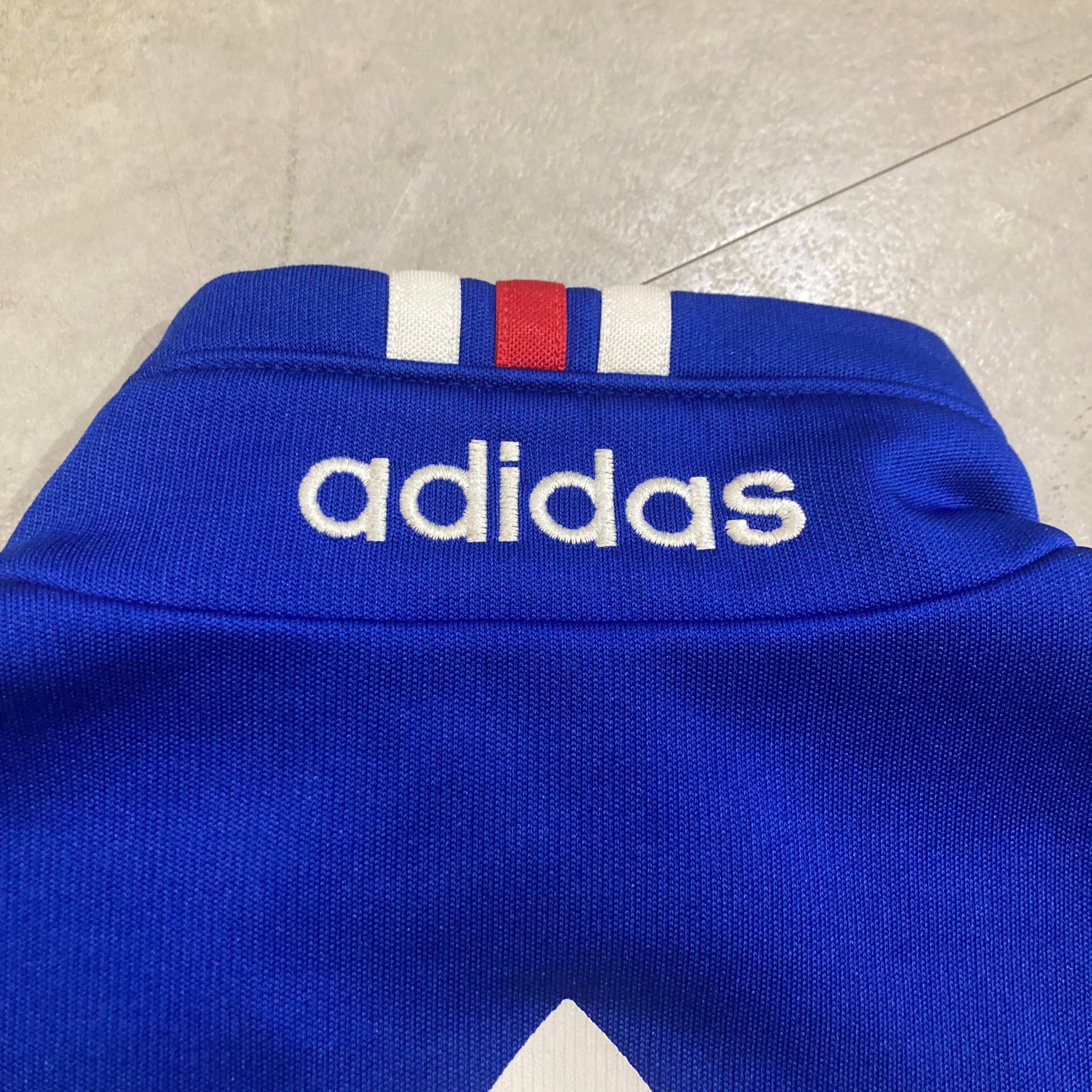 デッドストック アディダス オリジナルス デサント製パンツLトリコロール