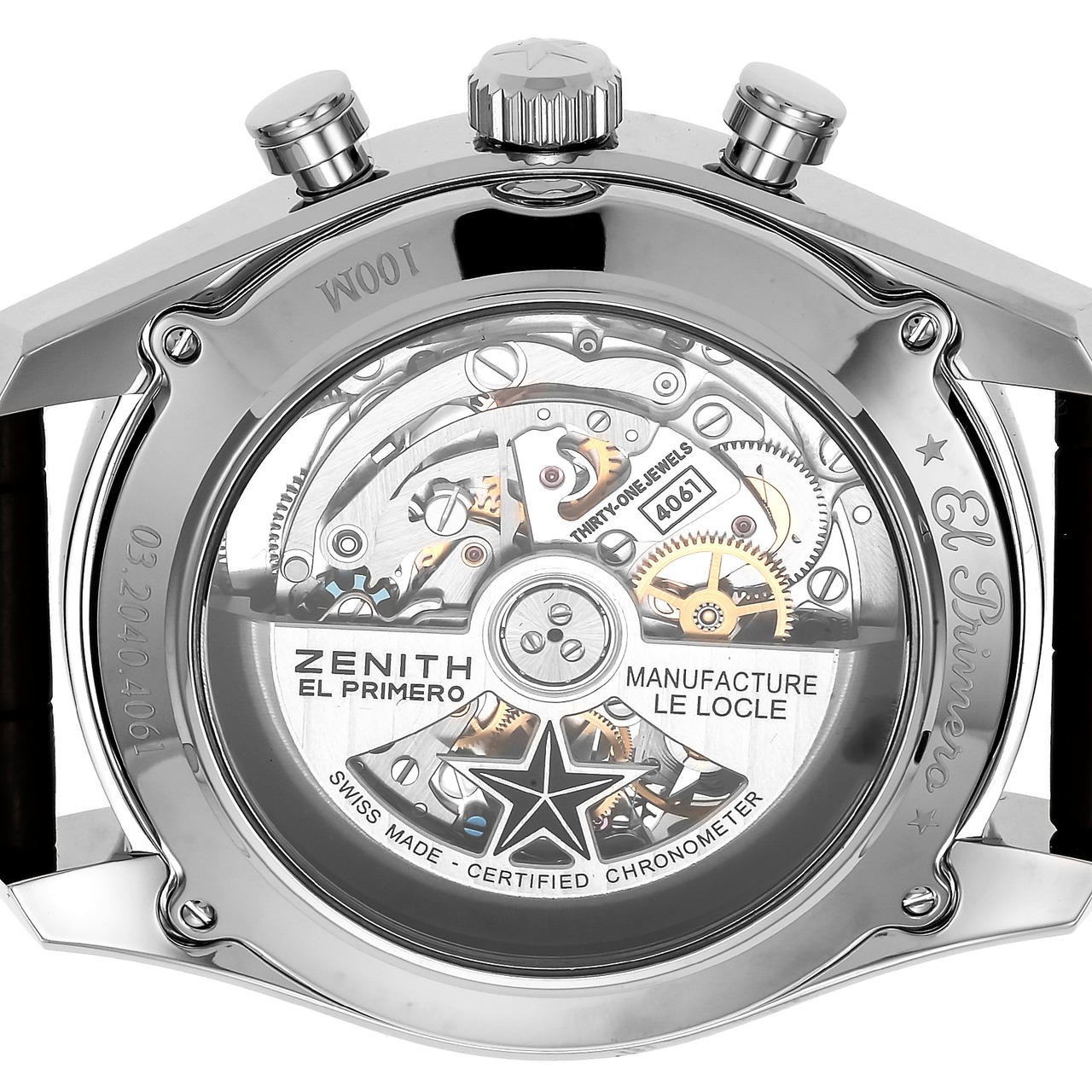 ZENITH ゼニス メンズ 腕時計 クロノマスター 03.2040.406101.C494