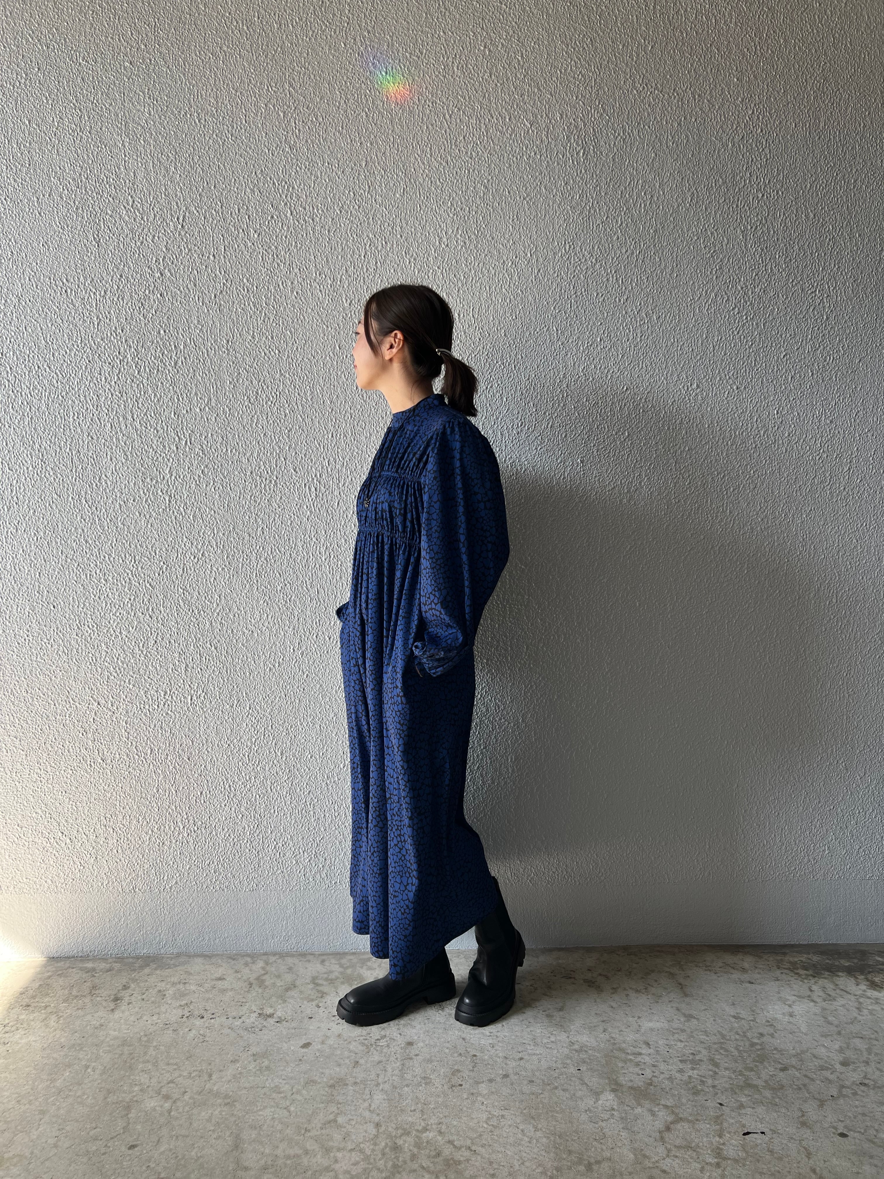 【DOS DIOSAS】ハートプリントシャーリングワンピース SD8605