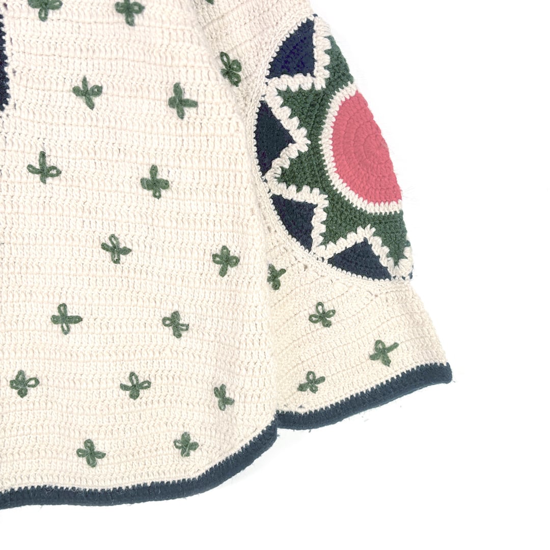 【レア】ニコル エスニック柄 セーター ヴィンテージ 80s 昭和レトロ ニット 80\u0027s mosieur NICOLE ヴィンテージ セーター ニット ムッシュ - メルカリ