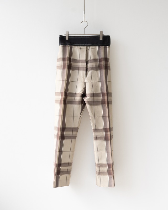〈CÉLINE by phoebe philo〉Tartan Pants
