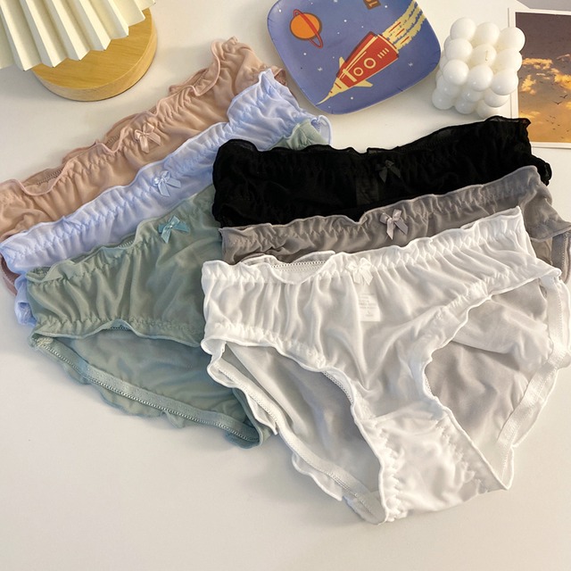 レディースサマー薄手レッドショーツ 夏物 ブルマー 試着室65025325110