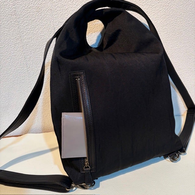 B.stuff 新色入荷! 人気NO.1リュックナイロンバージョン クロ