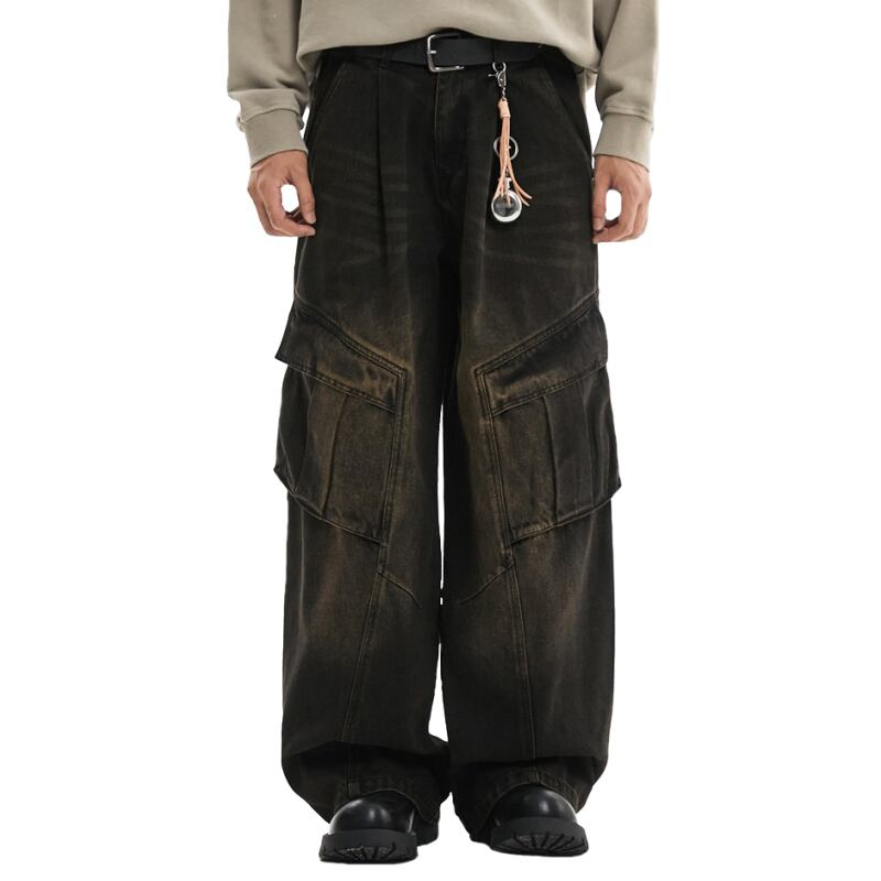 "BroaD" High Street Denim Pants
