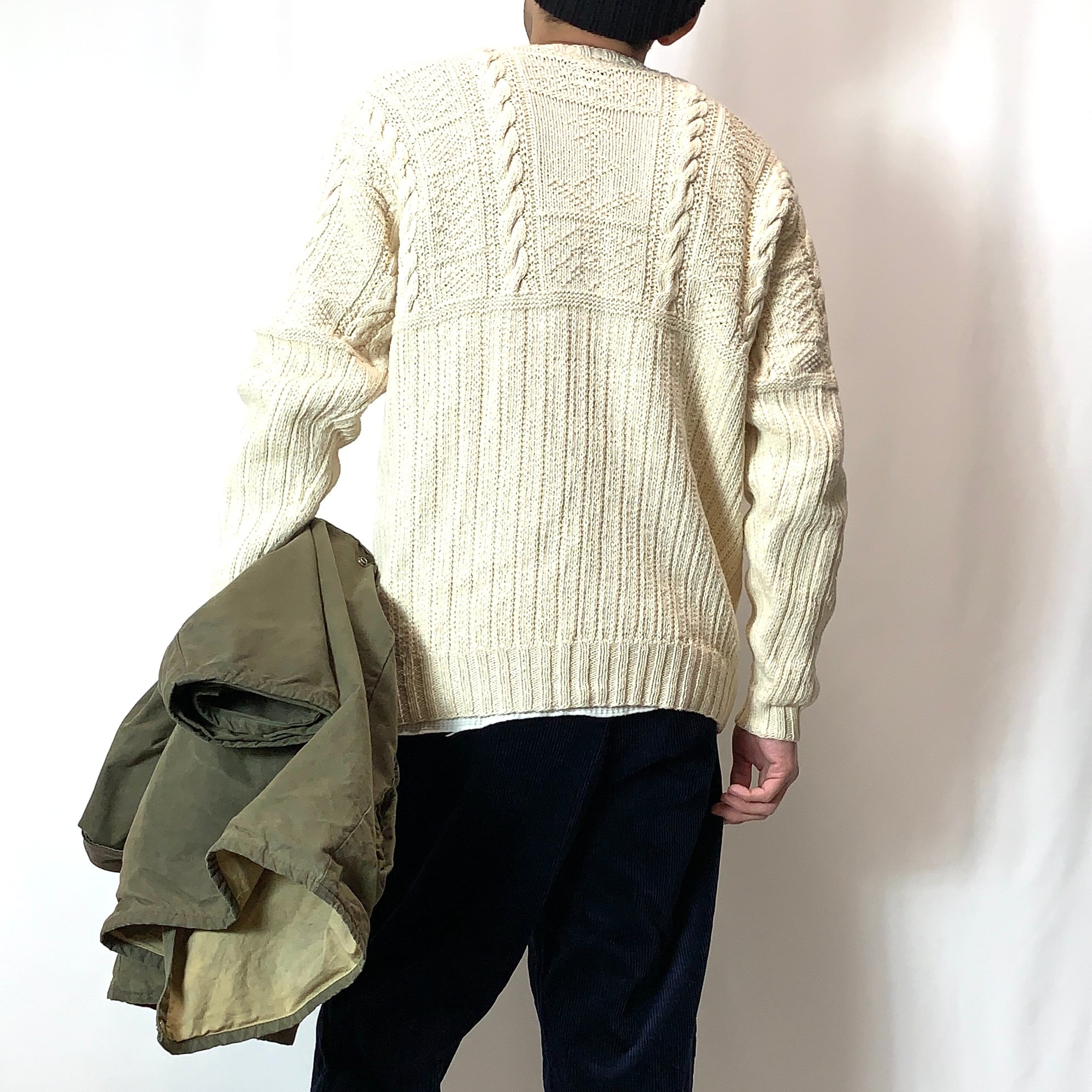vintage old 90s RALPH LAUREN POLO SPORT cotton knit cotton sweater ...