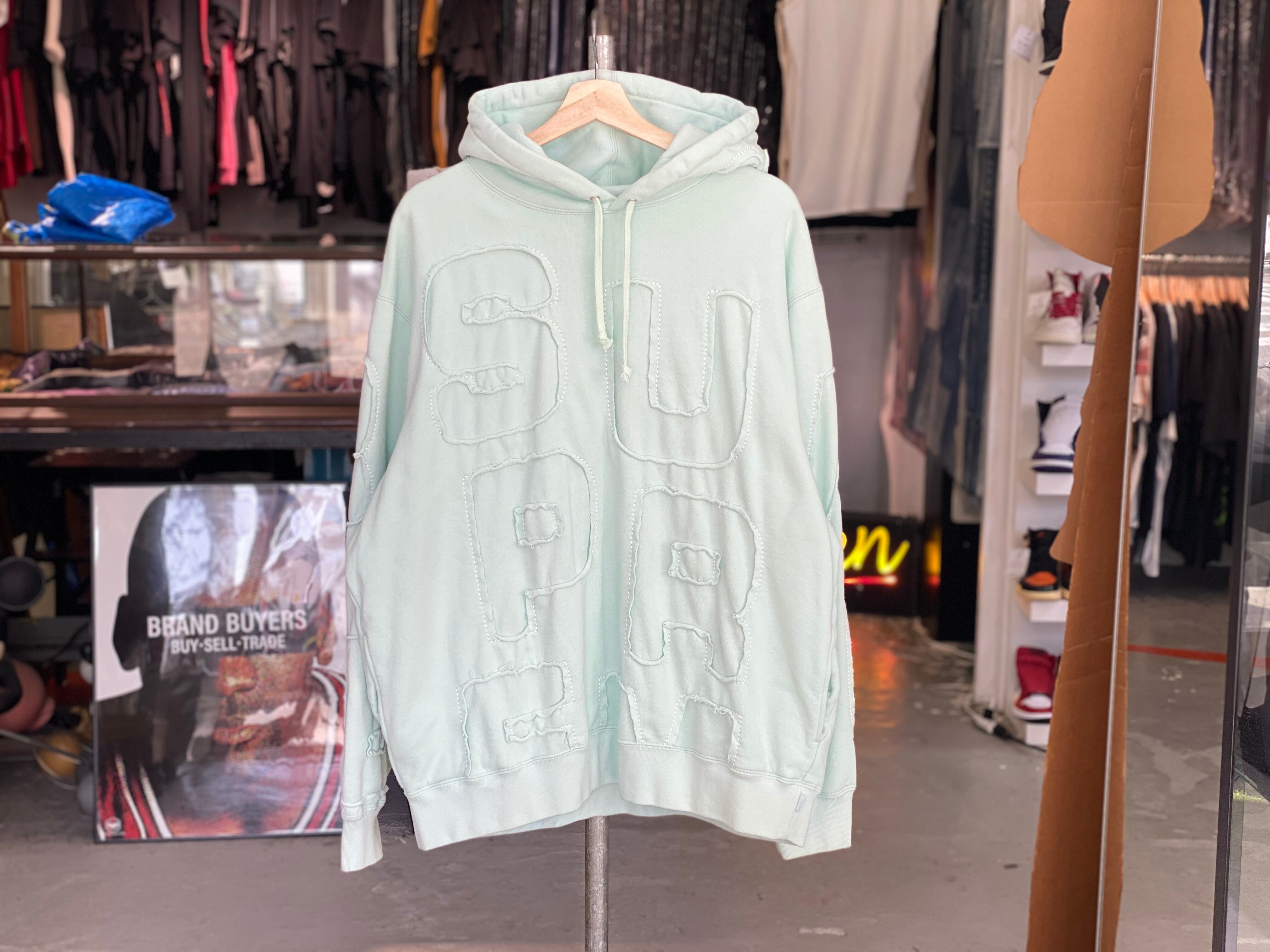 Supreme 20SS Cutout Letters Hooded 
