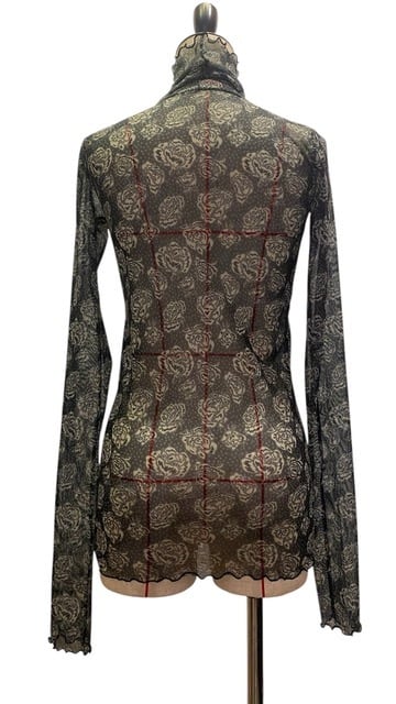 25AW】FUMIE TANAKA フミエタナカ / flower mesh high neck | TRENT online