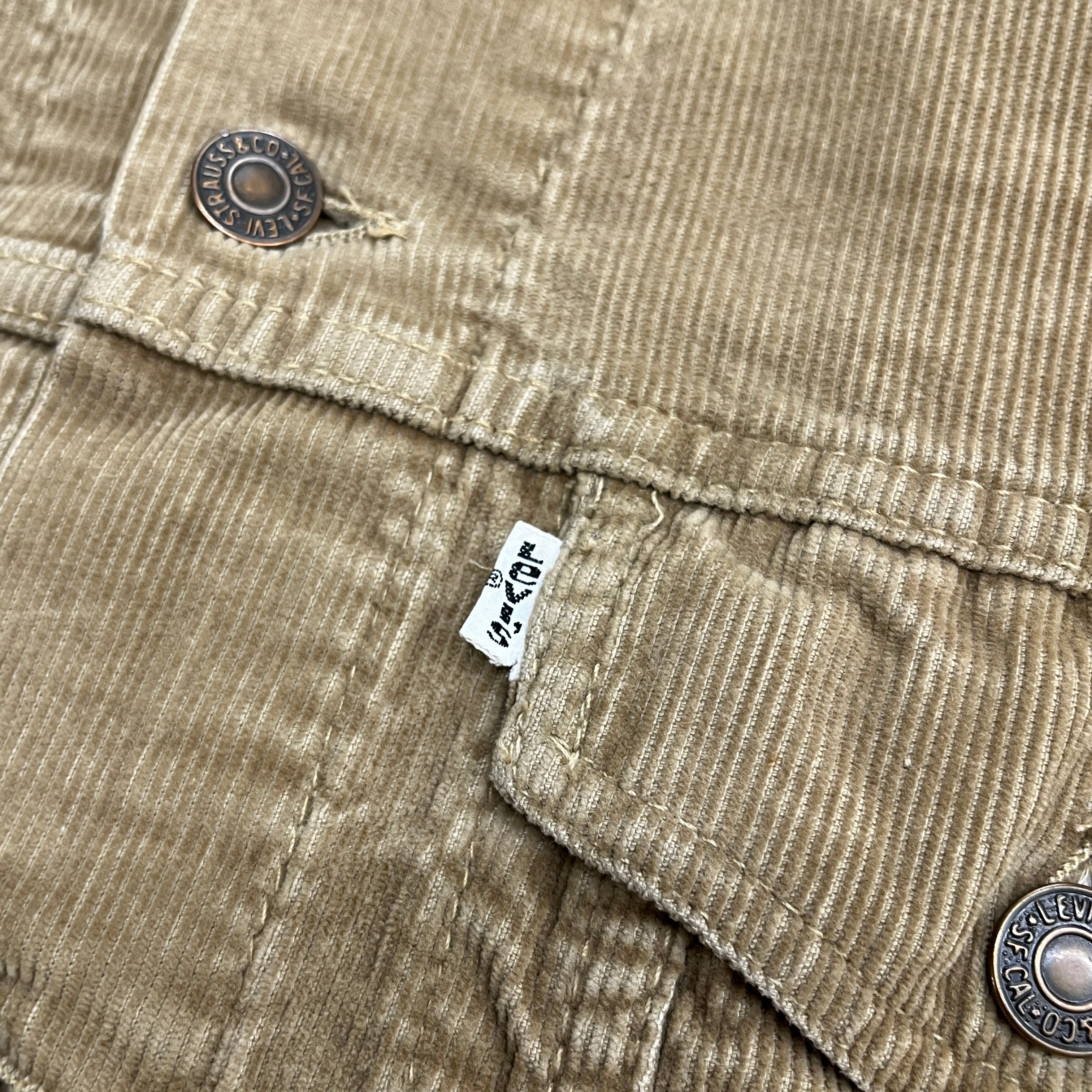 70s LEVI'S 70505 corduroy jacket 70年代 リーバイス70505