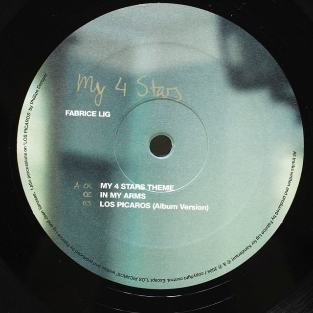 Fabrice Lig / My 4 Stars (Limited Edition) [KA105LP] - 画像3