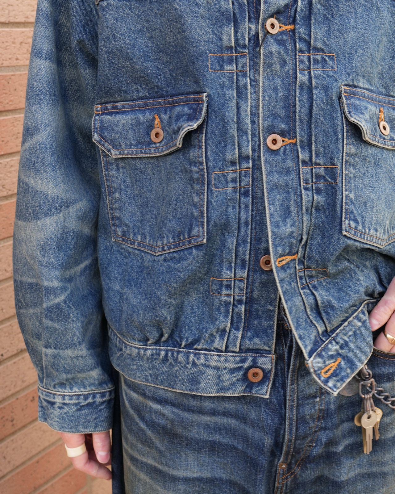 refomed "NEXT MAN DENIM JACKET 〔USED〕"