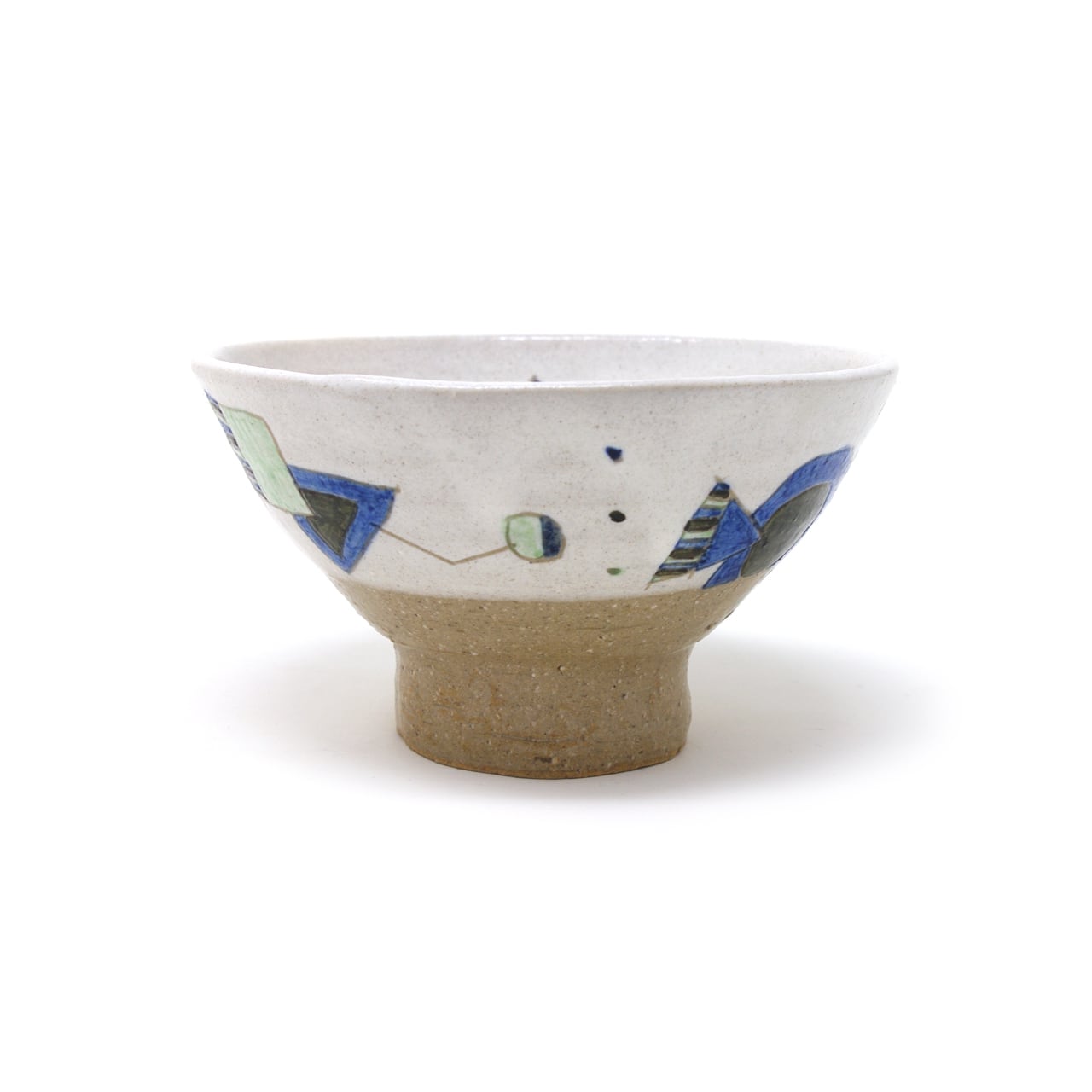 岸本習太郎 赤土絵付け茶碗E | AJIMAYA 作家の器と暮らしの道具