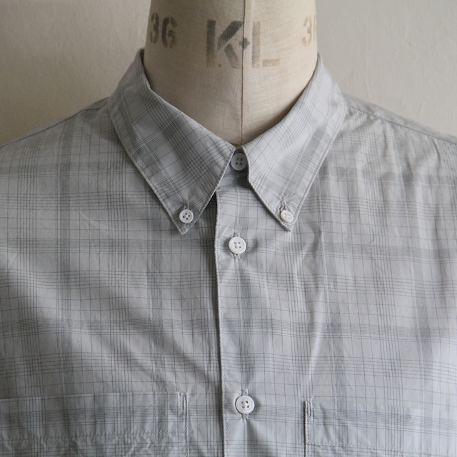STILL BY HAND【mens】cotton silk regular collar shirts