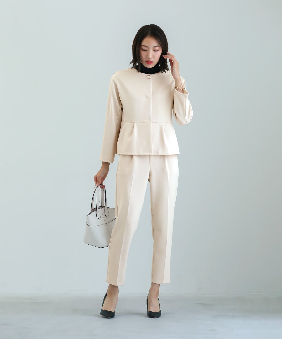 22SS✨ SOV. DSC 段ボールニットポンチョジャケット レース ホワイト