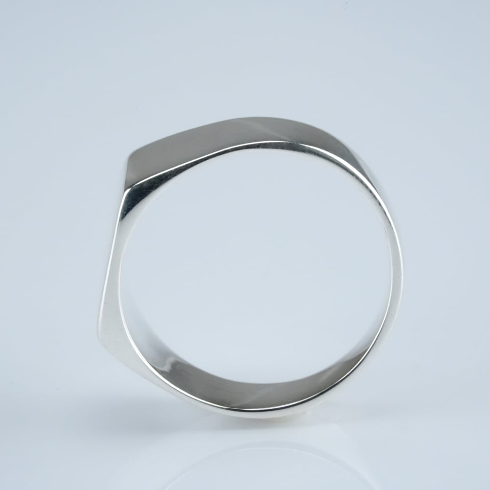 印台 リング シルバー 925 指輪 シンプル シグネットリング メンズ レディース SANT BOLEN