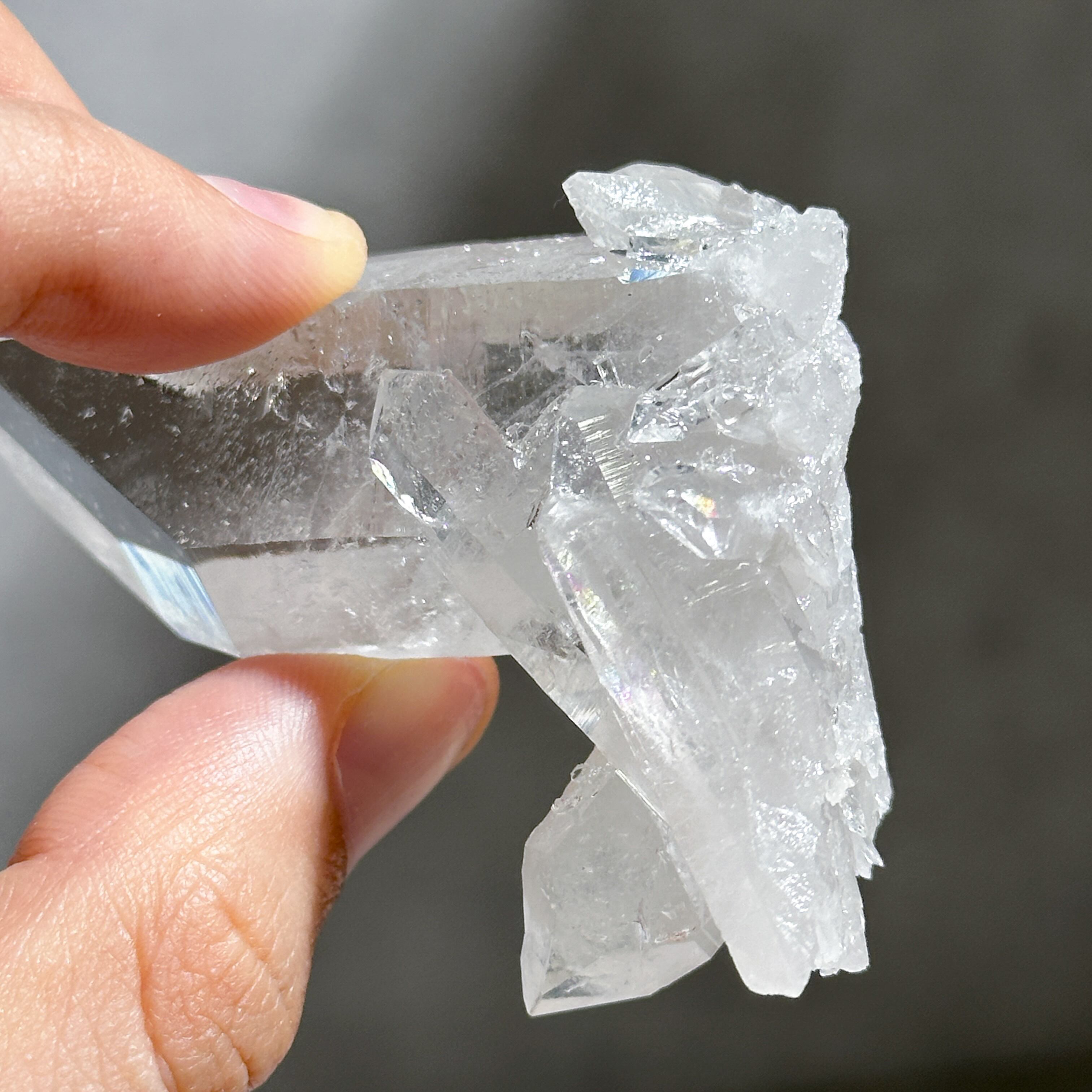 ゼッカ産水晶クリアクォーツ クラスター45◇ Clear Quartz ◇天然石