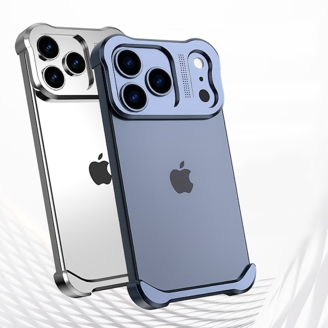◆iphone17シリーズ対応◆ Irregular Aluminum Bumper Phone Case / イレギュラー アルミニウム バンパー スマホケース
