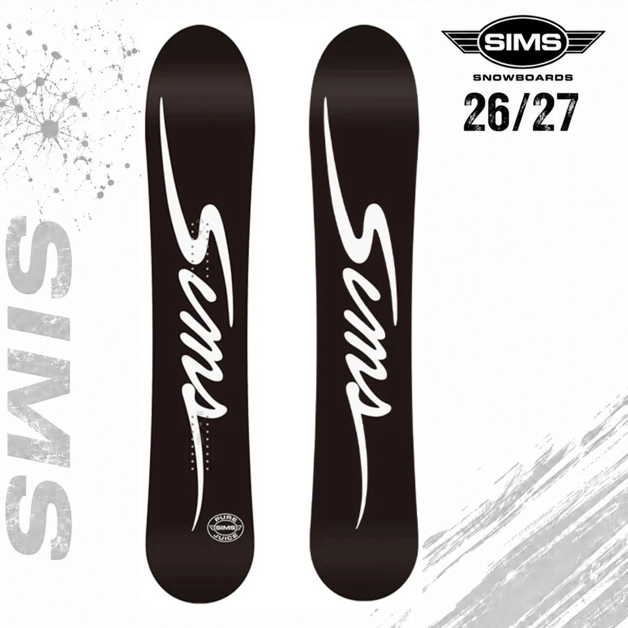 26/27 SIMS 『 PROTOTYPE - BLACK 』 シムス オールマウンテン