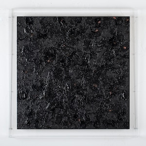 THE BLACK 60cm x 60cm ＊アクリル額縁付き＋作品証明書