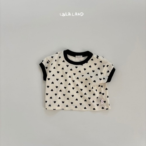 【即納】Heart-shaped tee