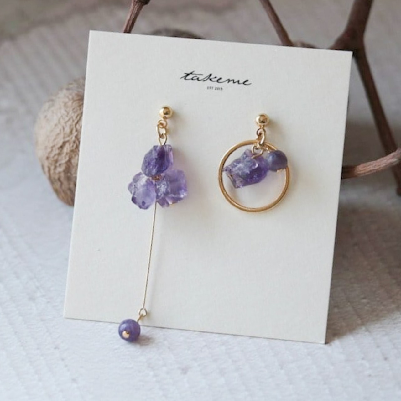 【完売】洗練アメジスト