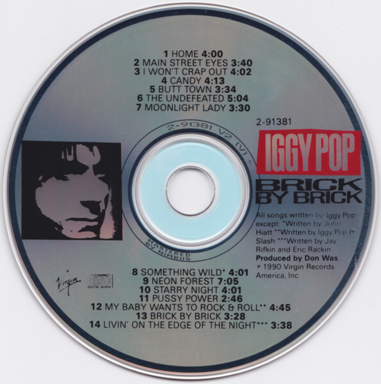 IGGY POP/BRICK BY BRICK | RECORD SHOP CONQUEST/レコードショップ 