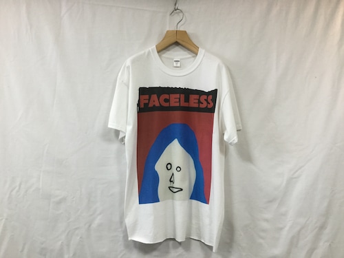 RYUJI KAMIYAMA " face less T-Shirts " RED