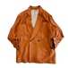 【nn(a)様】madein☆イタリア☆ヴィンテージ ウールコート【キャメル】着用感XLサイズ
