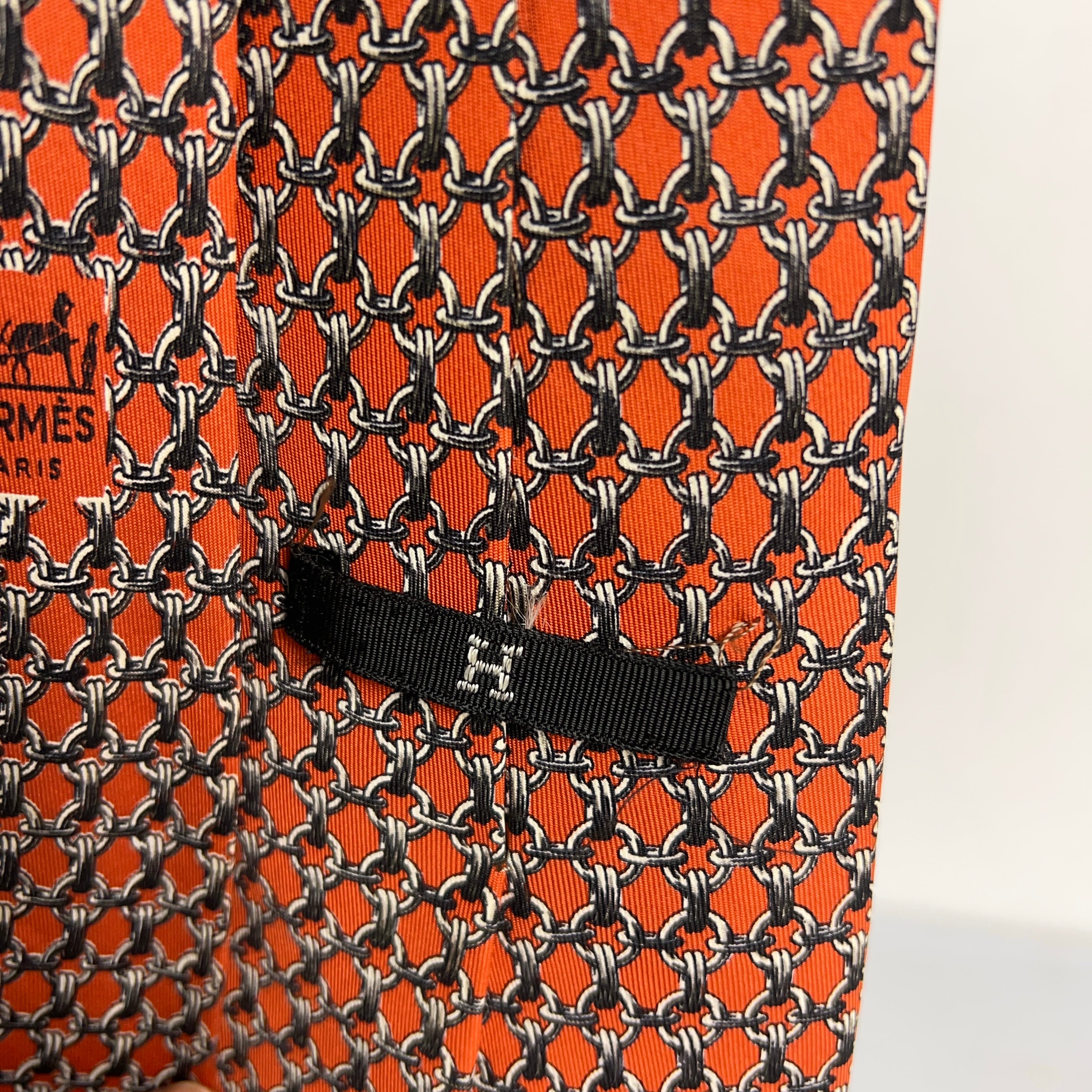 HERMES SILK TIES MADE IN FRANCE エルメス シルク ネクタイ