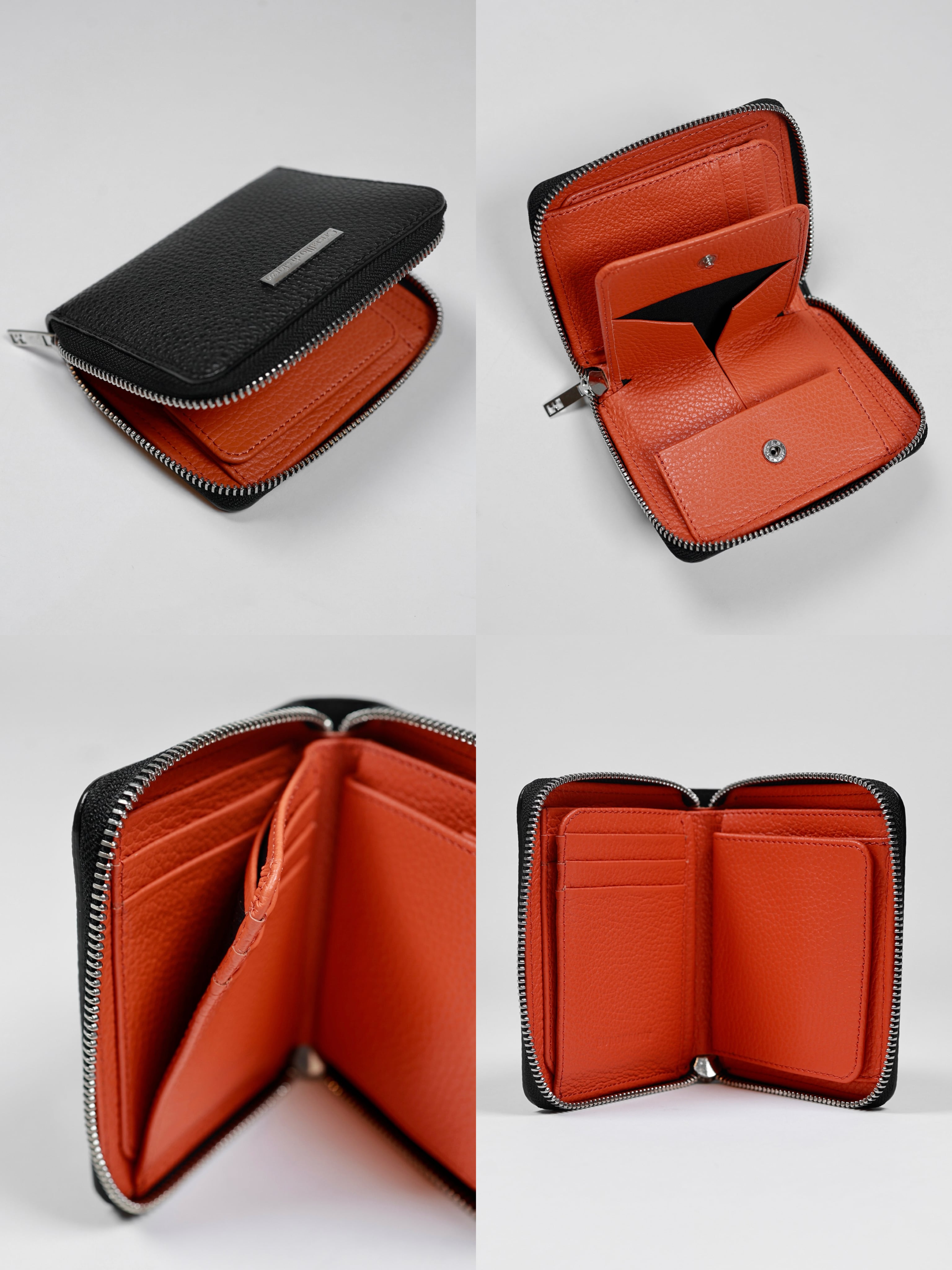 即納在庫あり】Italian Emboss Middle Wallet 【イタリア・マスト