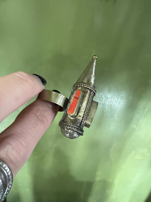 【14号】Vintage Afghanistan ring ( ヴィンテージ  アフガニスタン リング )
