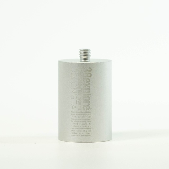 38灯(MIYABI)専用COLOくんアダプター（シルバー）