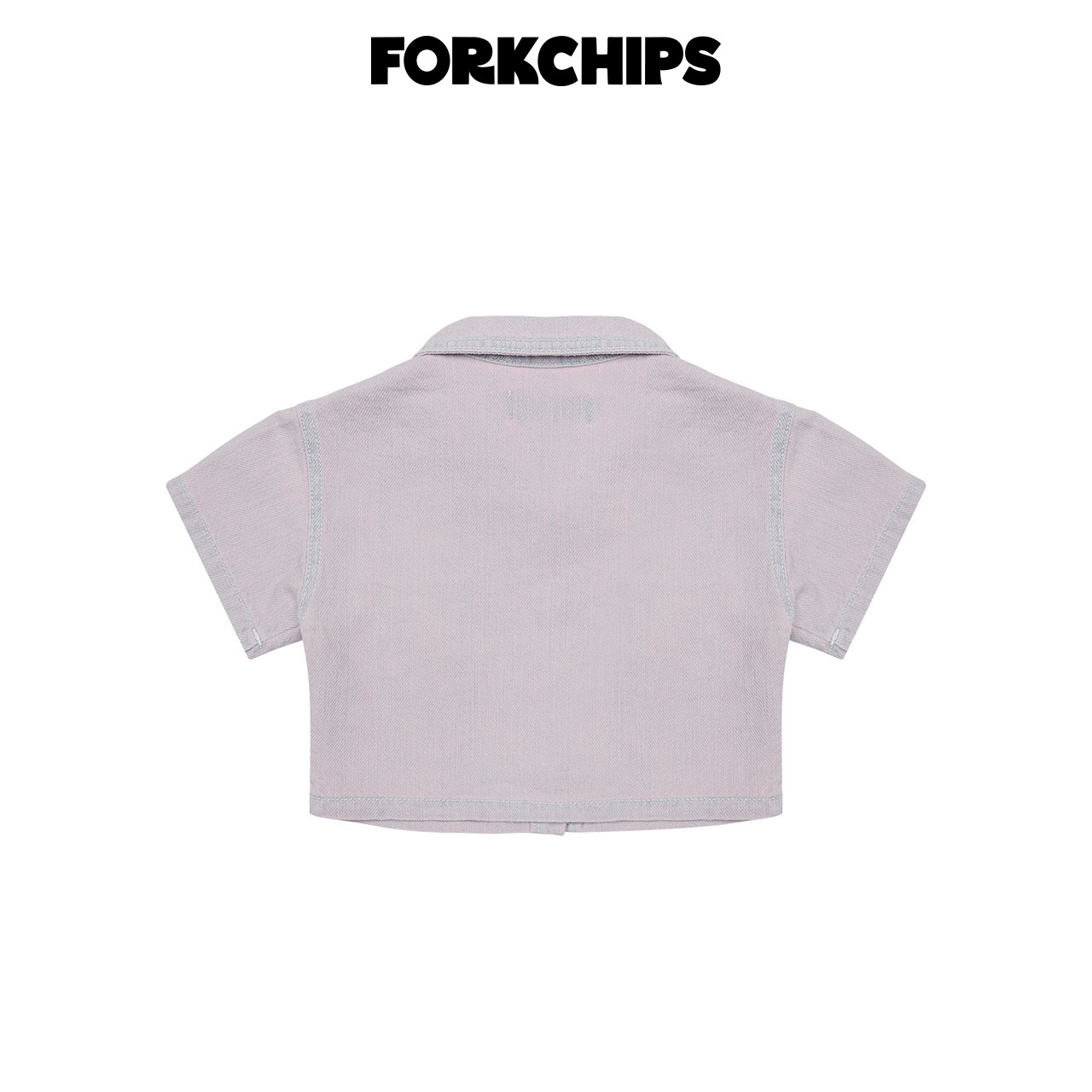 [FORKCHIPS] 선데이크롭셔츠 / [포크칩스] 선데이크롭셔츠