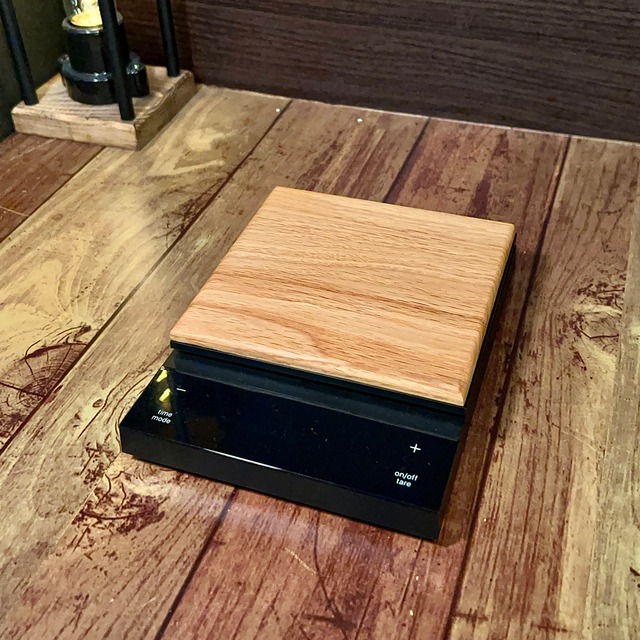 BREW SPOKE Scale Plate Wood top Oak｜HARIO Polaris専用