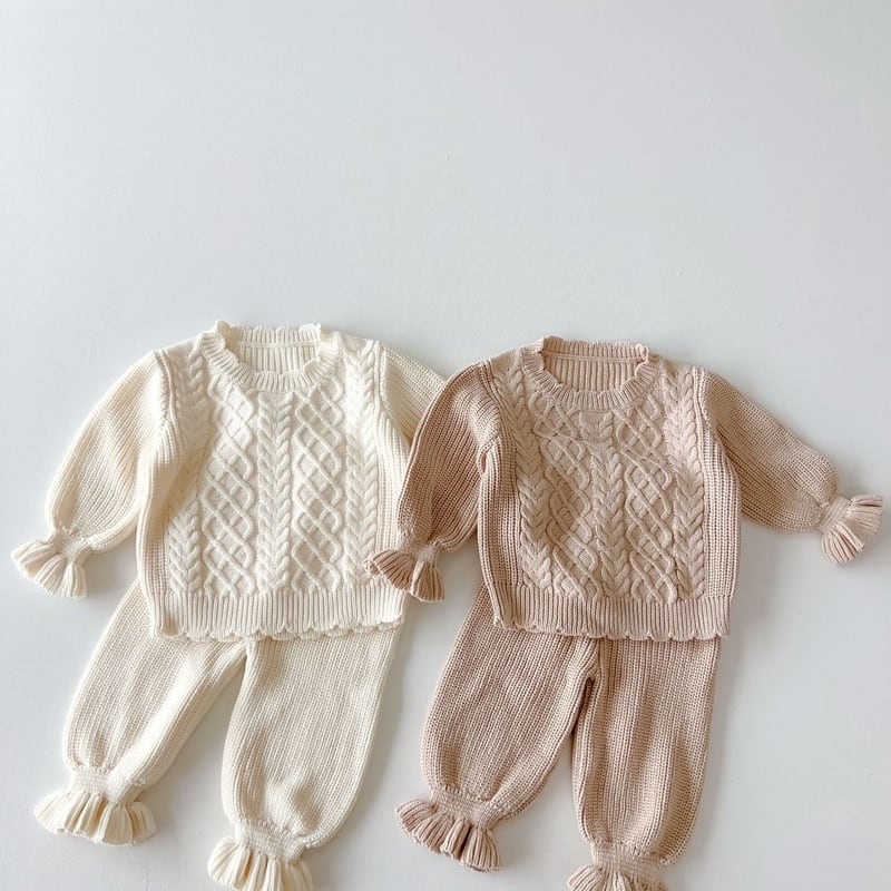 【BABY&KID】秋新作 ニットセーター ボトムス