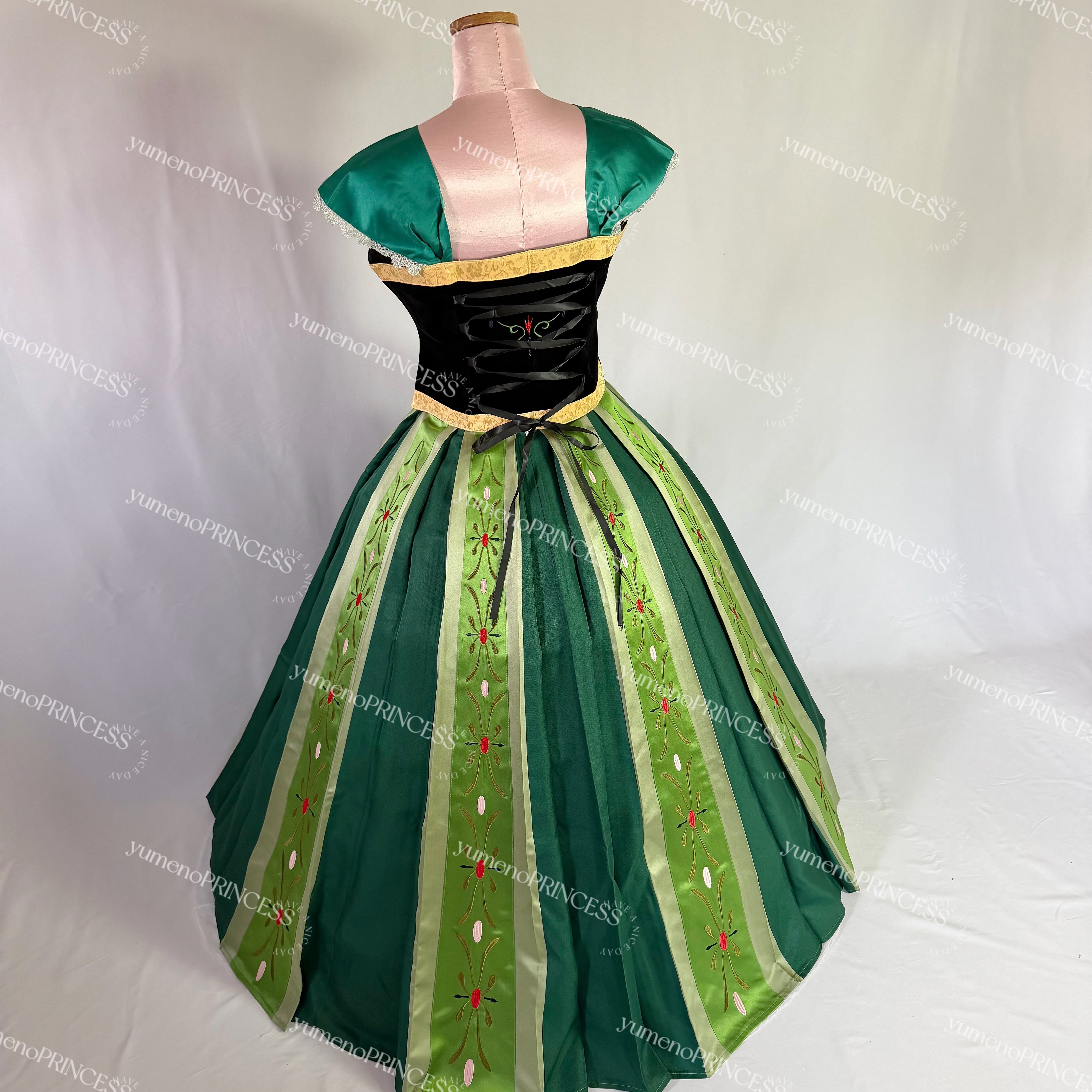 dハロ アナ雪 載冠式ドレス オーダーメイド衣装 | yumenoPRINCESS