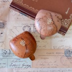 《即納》ポルタモネーテ/ ANTIQUE MAP/NATURAL &CAMEL