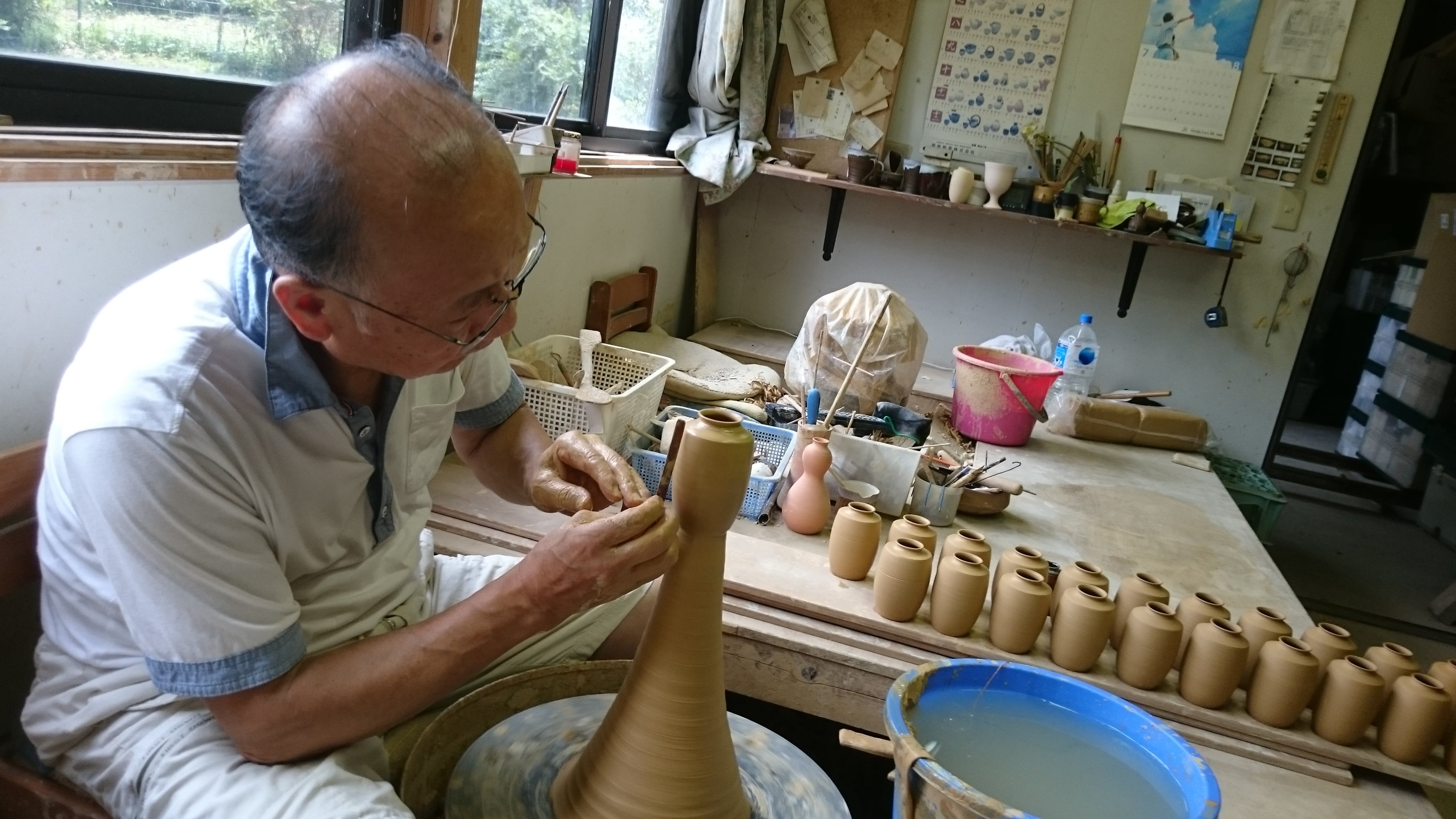 茄子茶入 | 高取焼 比古窯