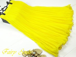 ★送料無料★フリー（9～11号位）☆ダンスに最適！プリーツロング丈のスカ－ト (SKN9259)