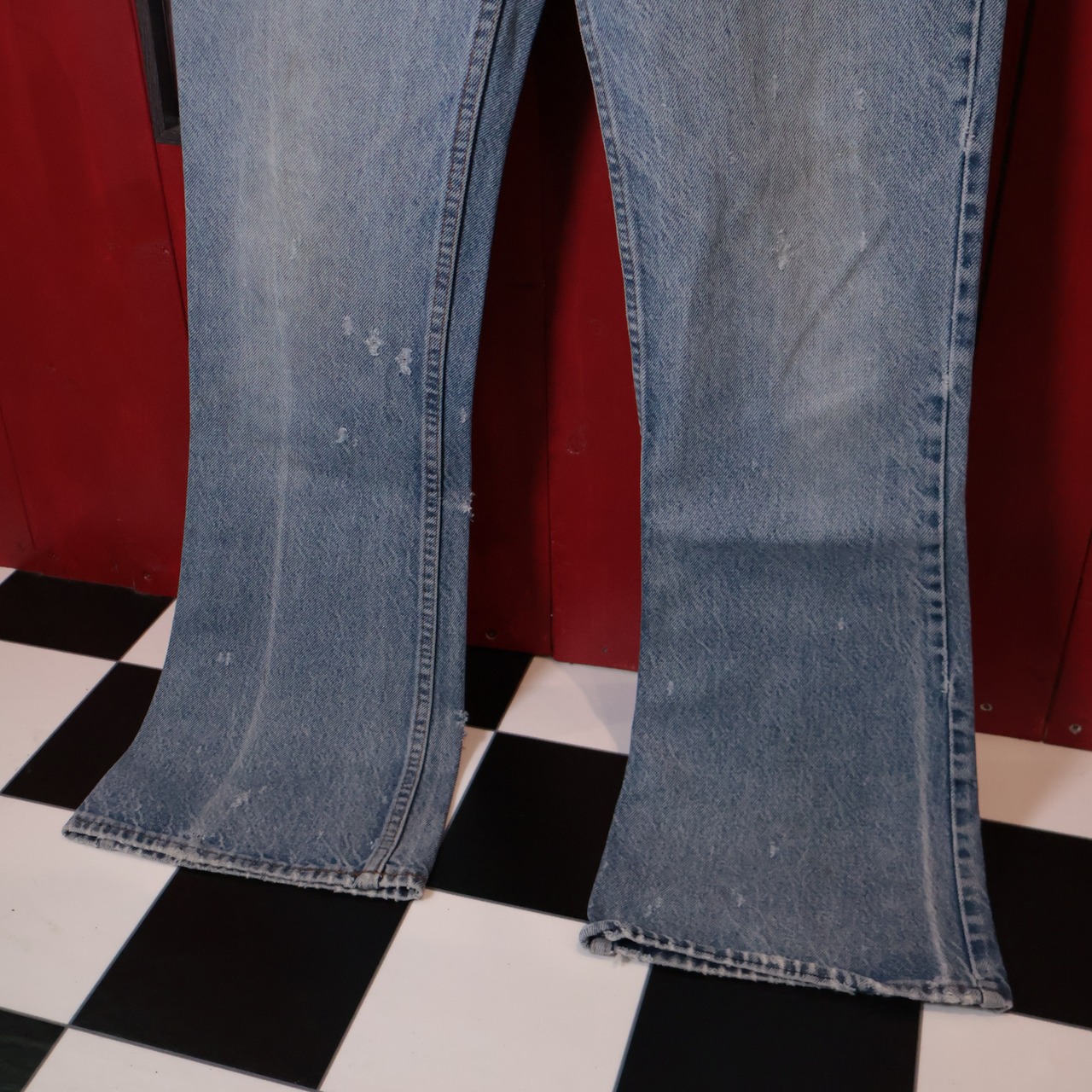 【70s USA製】Levi’s 646ベルボトム　デニムパンツ　W31
