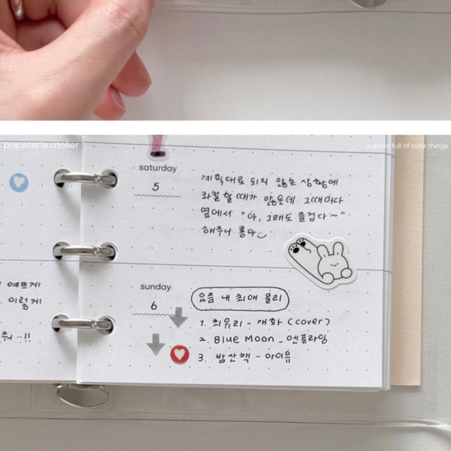 papeterie.atelier 〔 reve’s daily05 sticker〕