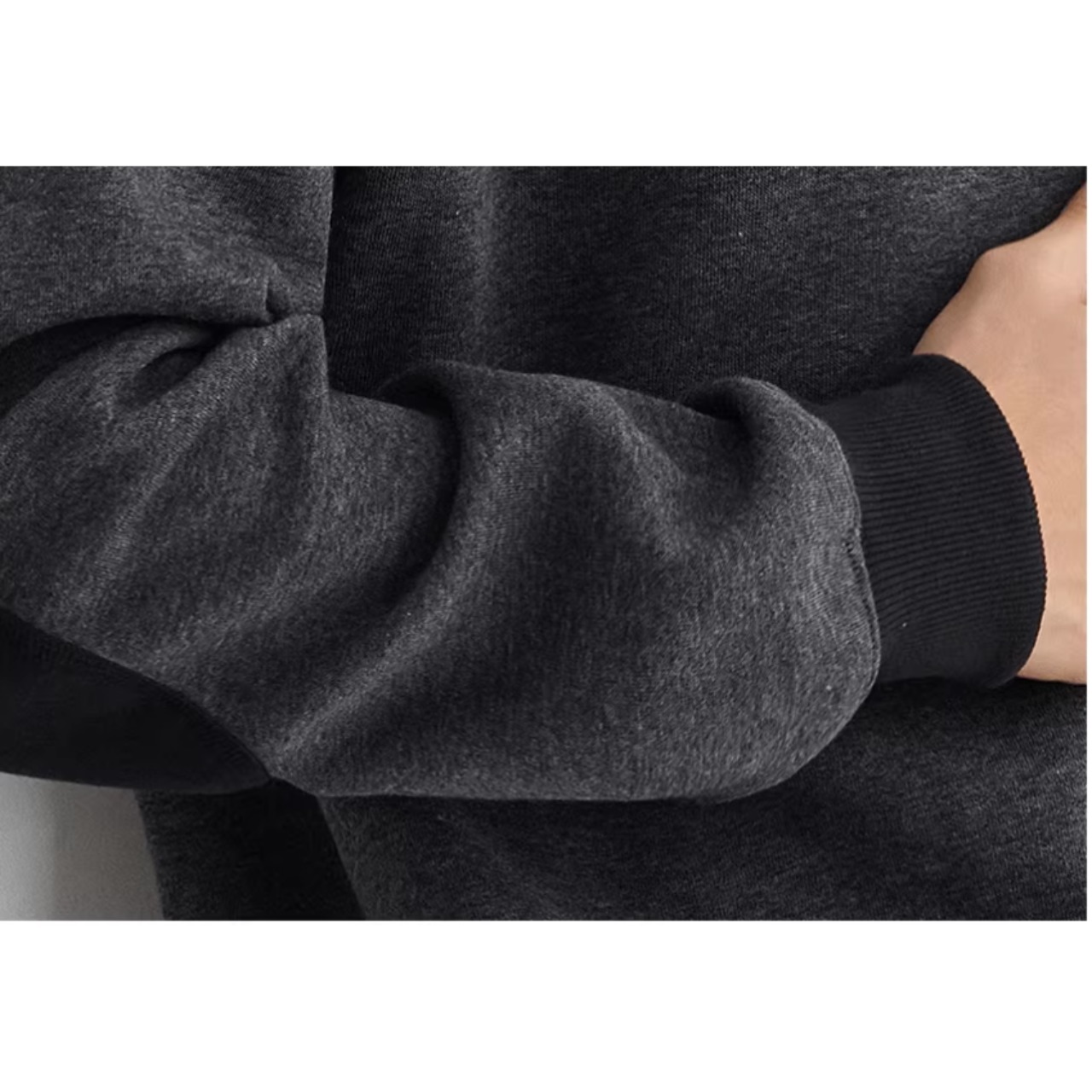 ヒップ丈 クルーネックスウェット af0435