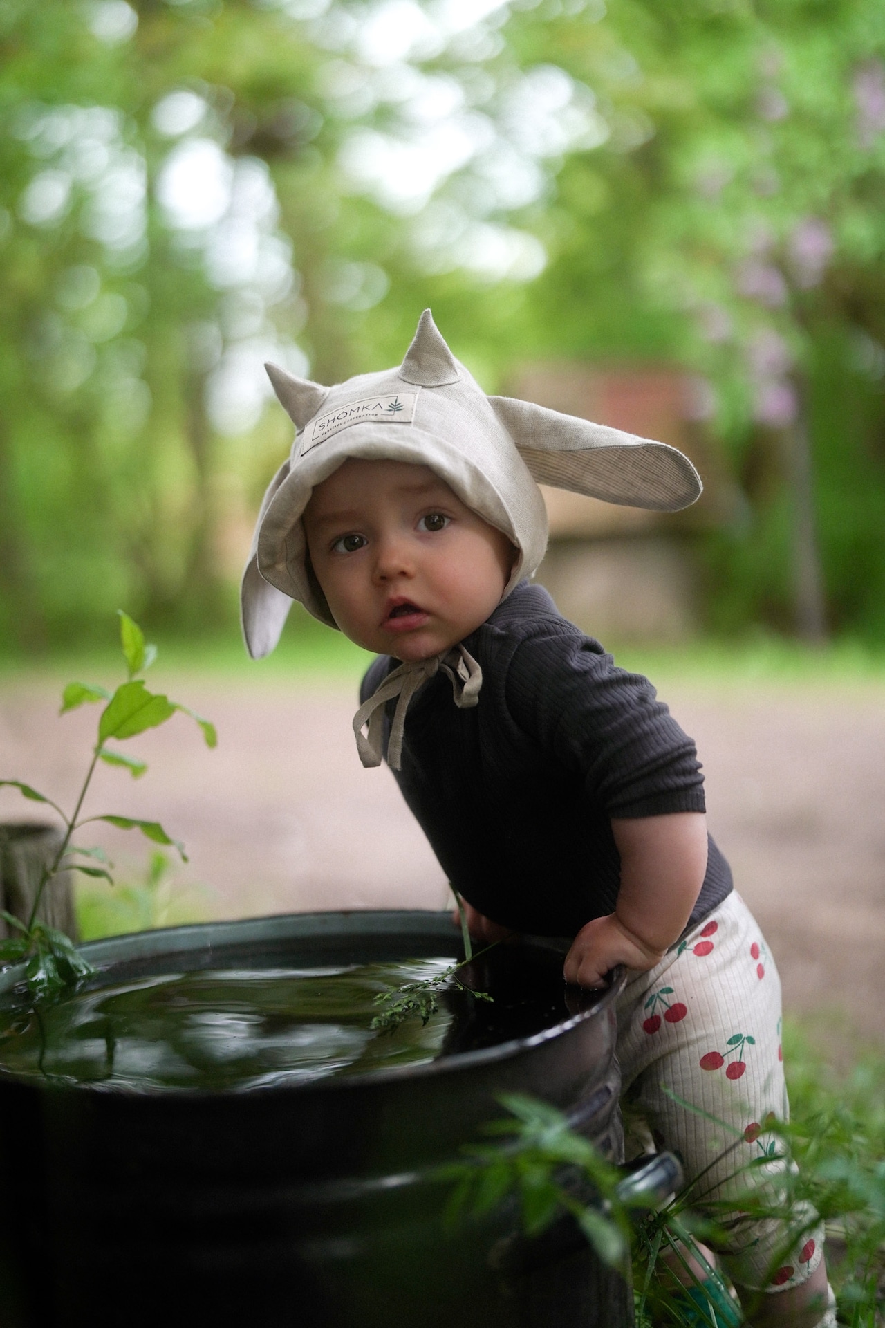 【26SS】SHOMKA / COW BONNET or HAT