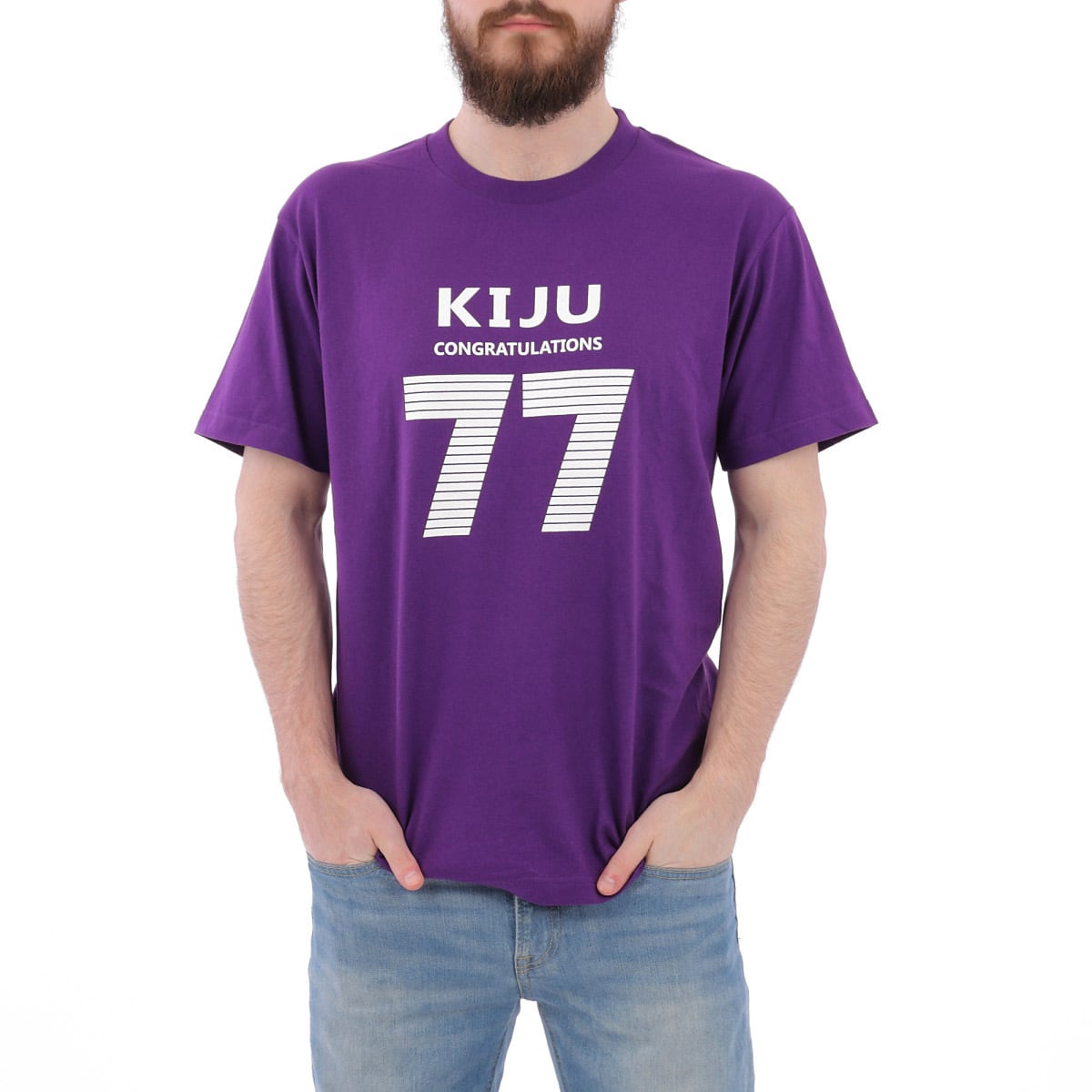 喜寿祝い KIJU77 Tシャツ ms20  喜寿 お祝い 男性 女性 ギフト プレゼント 77歳