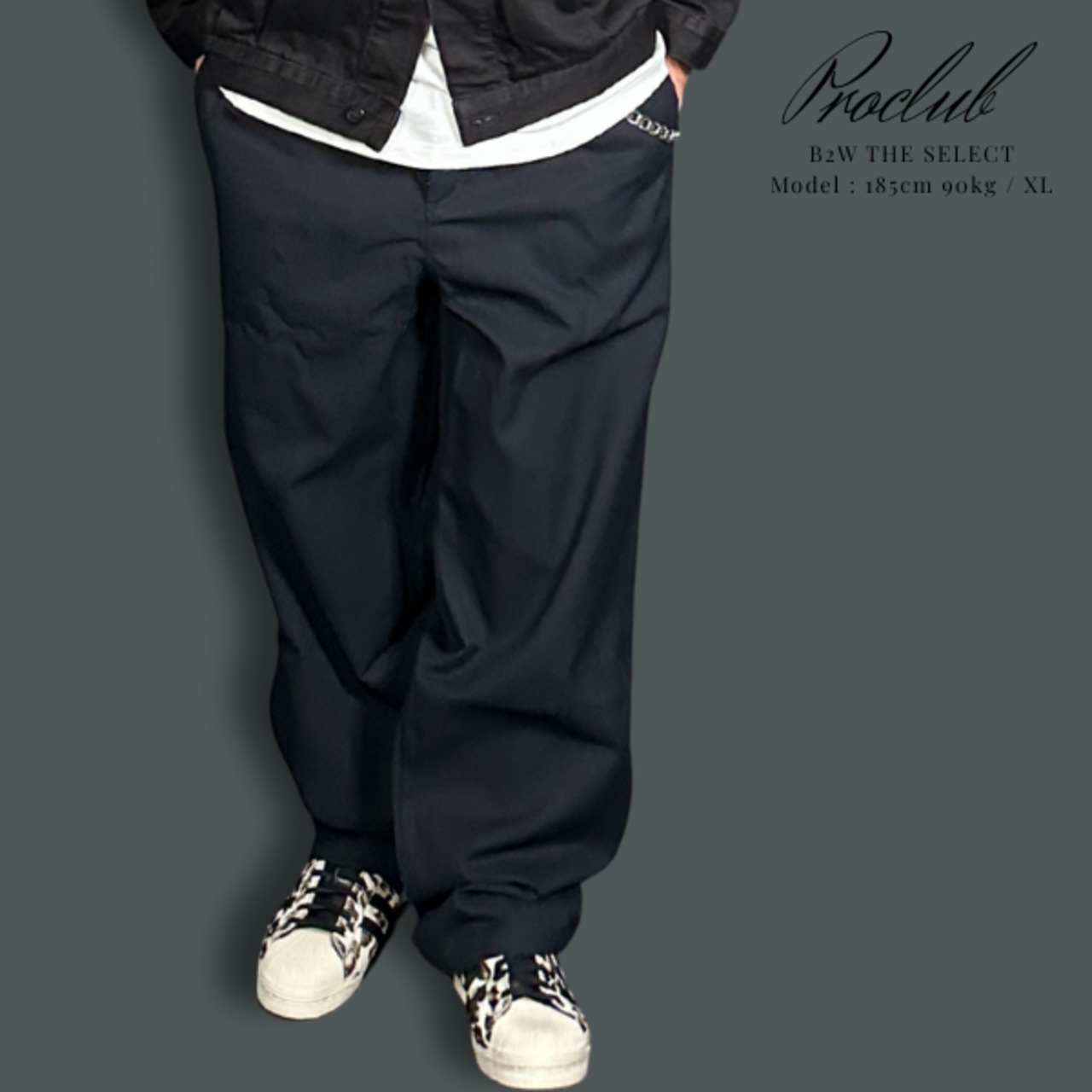 PRO CLUB Comfort Trouser Black - 1