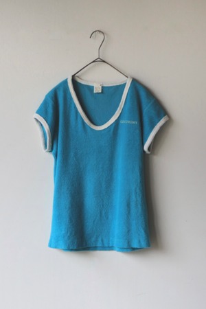 70s-80s vneck linger pile tops