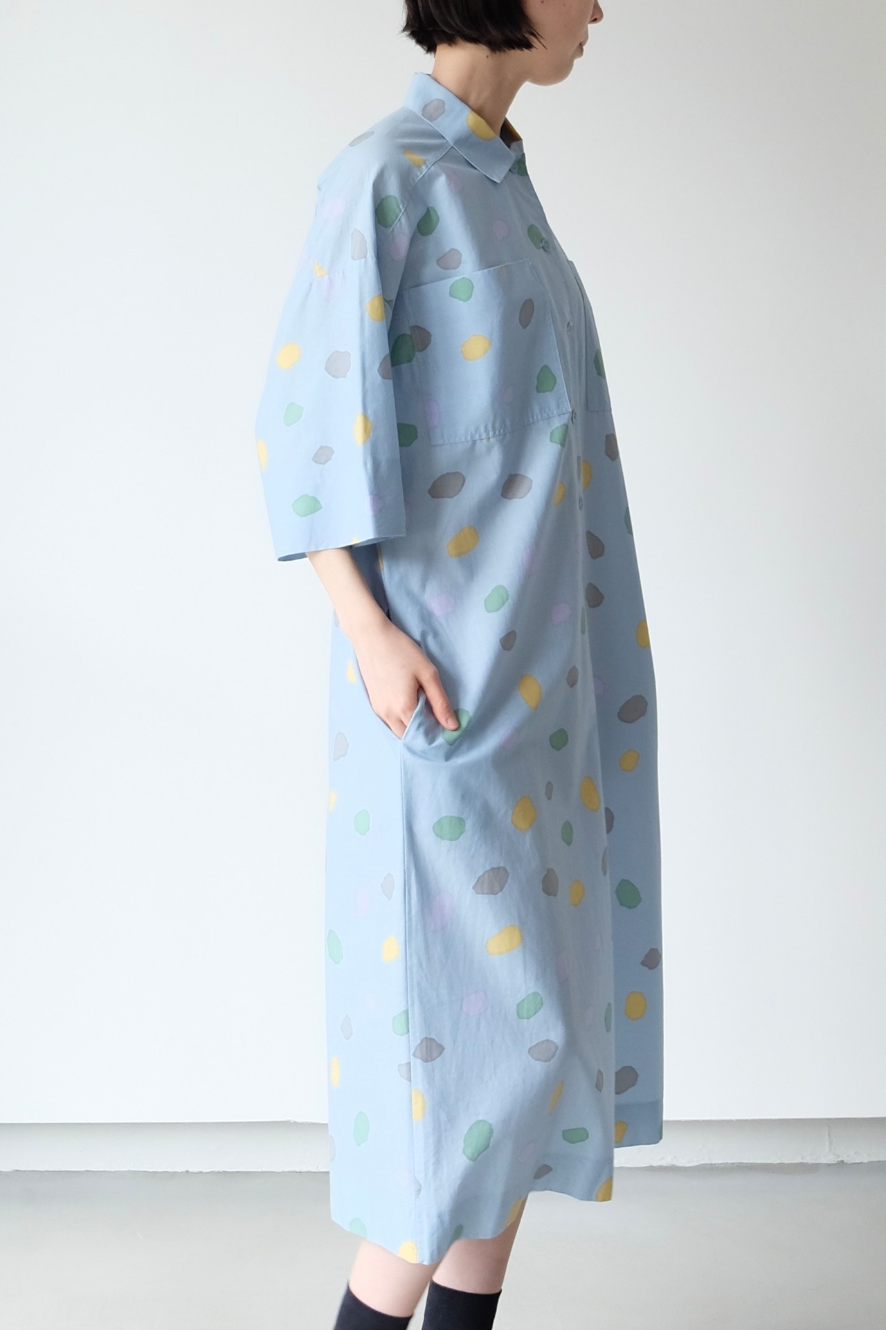 Marimekko watercolour tsuyuri dress