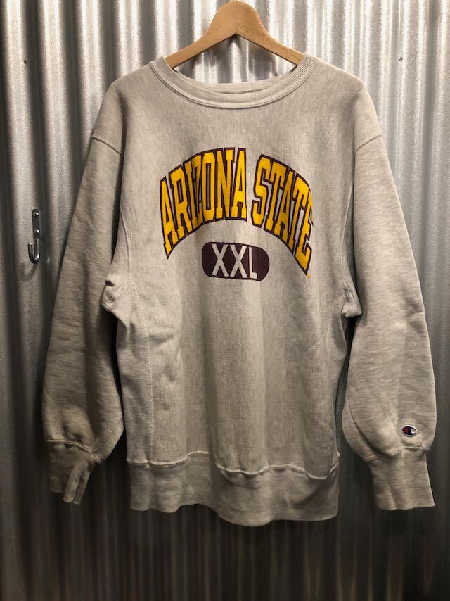 Champion 90s REVERSE WEAVE ARIZONA STATE★チャンピオン　リバースウィーブ　ビッグサイズ スウェット 　  XL/1220183 | number12 powered by BASE